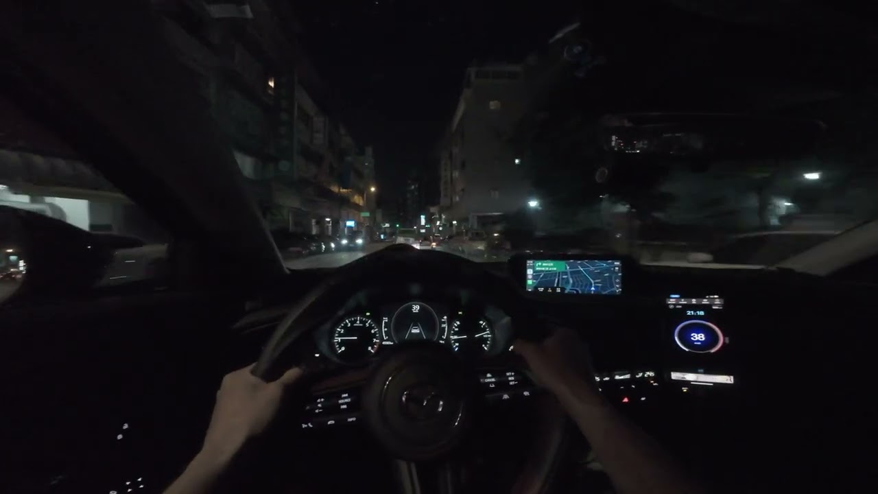 2025 Mazda CX30 POV Night DRIVE |有鹽酥雞...#cx30 #mazda #driving #4k60fps#mazdacx30#japan#taichung