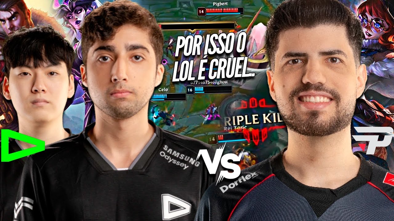 LOUD MAGO e LOUD YOUNGJAE vs PAIN ROBO - ISSO MUDOU O JOGO, INSANO!! - TREINO CBLOL 2026