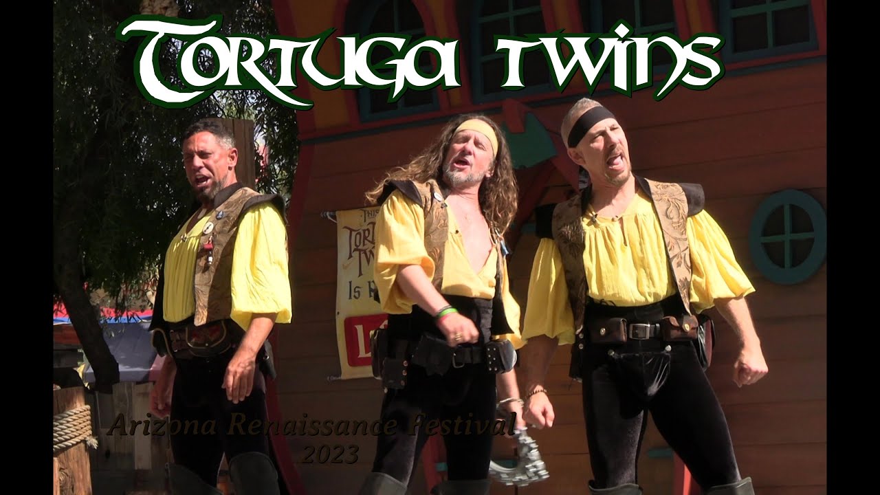 The Tortuga Twins at The AZ Renaissance Festival. Their 