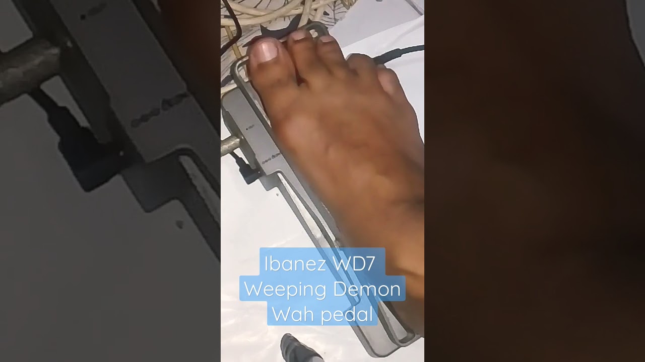 Ibanez WD7 Weeping Demon pedal wah