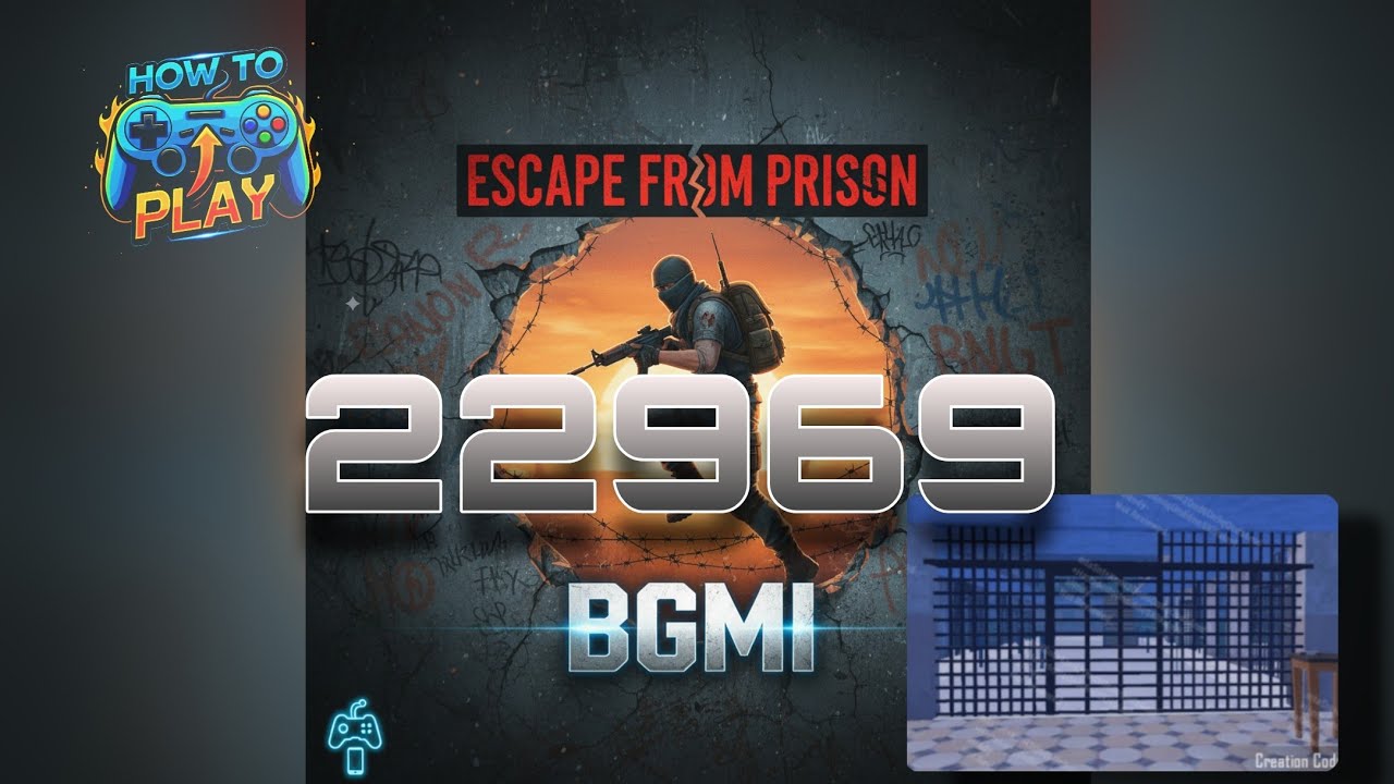 ESCAPE FROM PRISON 22969 BGMI |Battleground Mobile India | Tips & Tricks