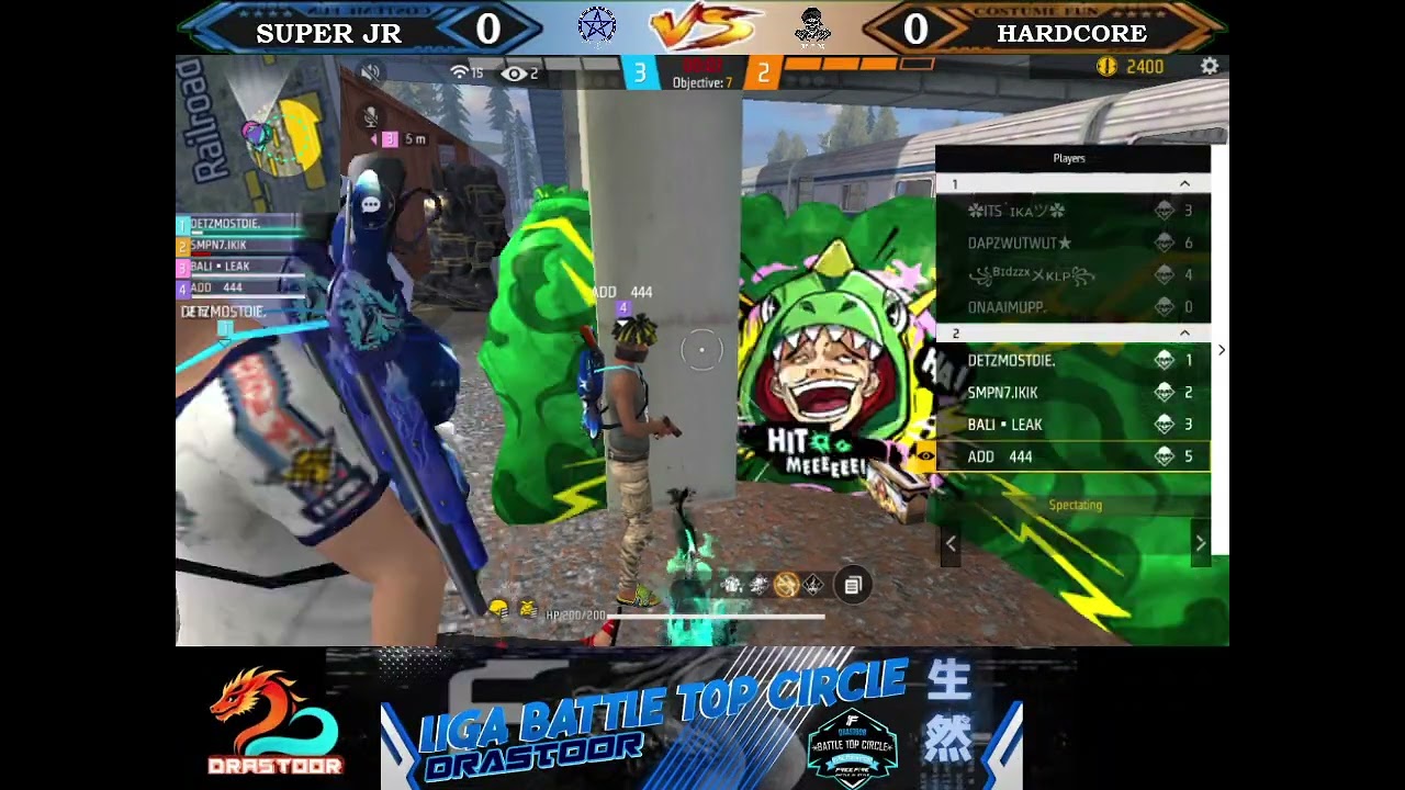 BATTLE TOP CIRCLE SESI - 9 GROUP 2