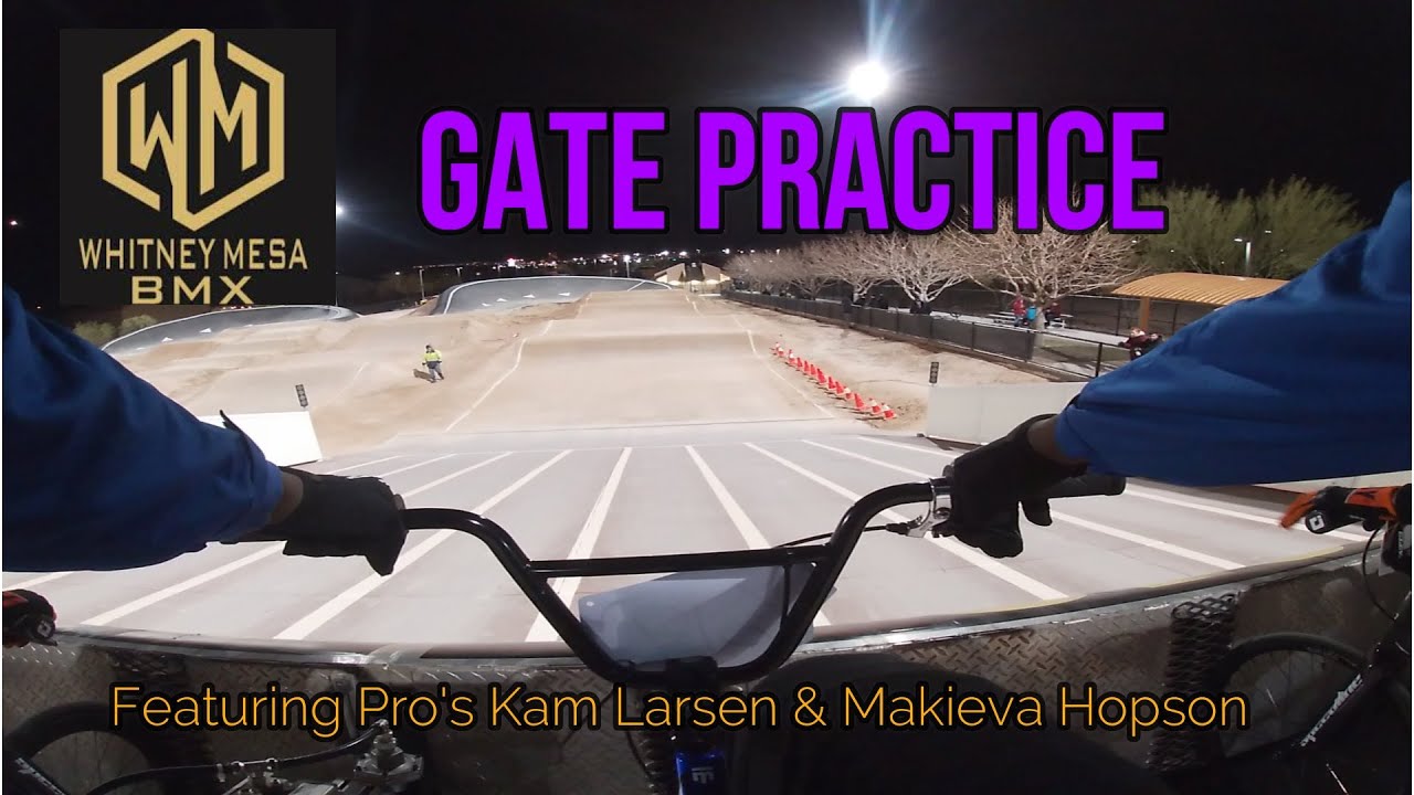 Gate Practice ft. Pro's Kam Larsen & Makieva Hopson