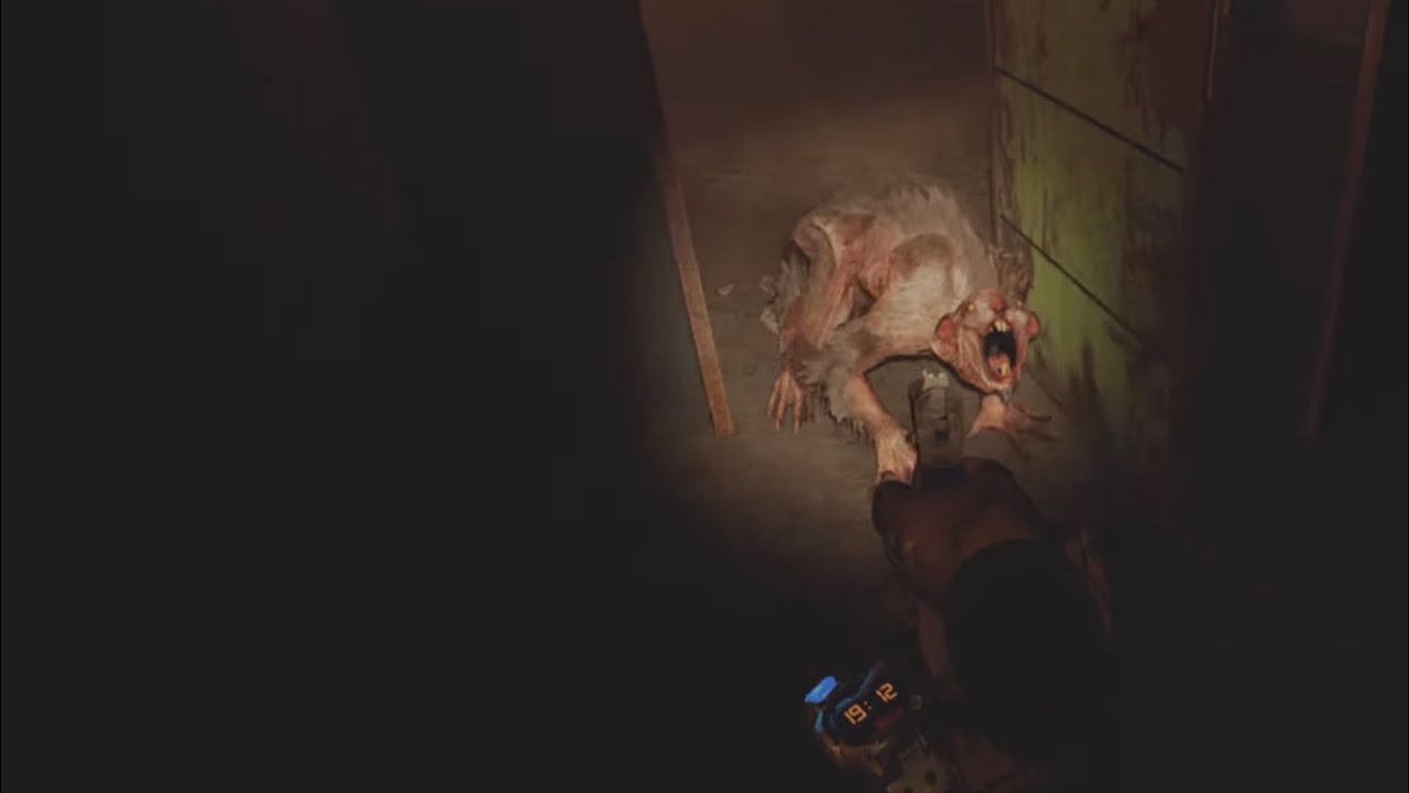 Metro Awakening, часть2, стычка с мутантами кикиморами, бандитами и хапаем дозу радиации.