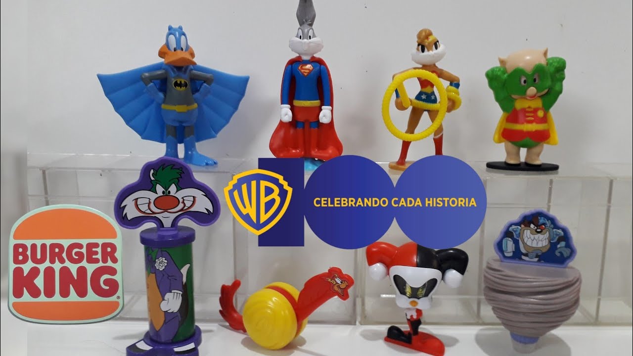 Warner Bros 100 no Burger King Agosto de 2023