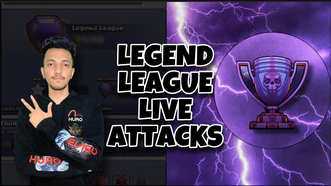 LEGEND LEAGUE LIVE ATTACKS |Day 8 |