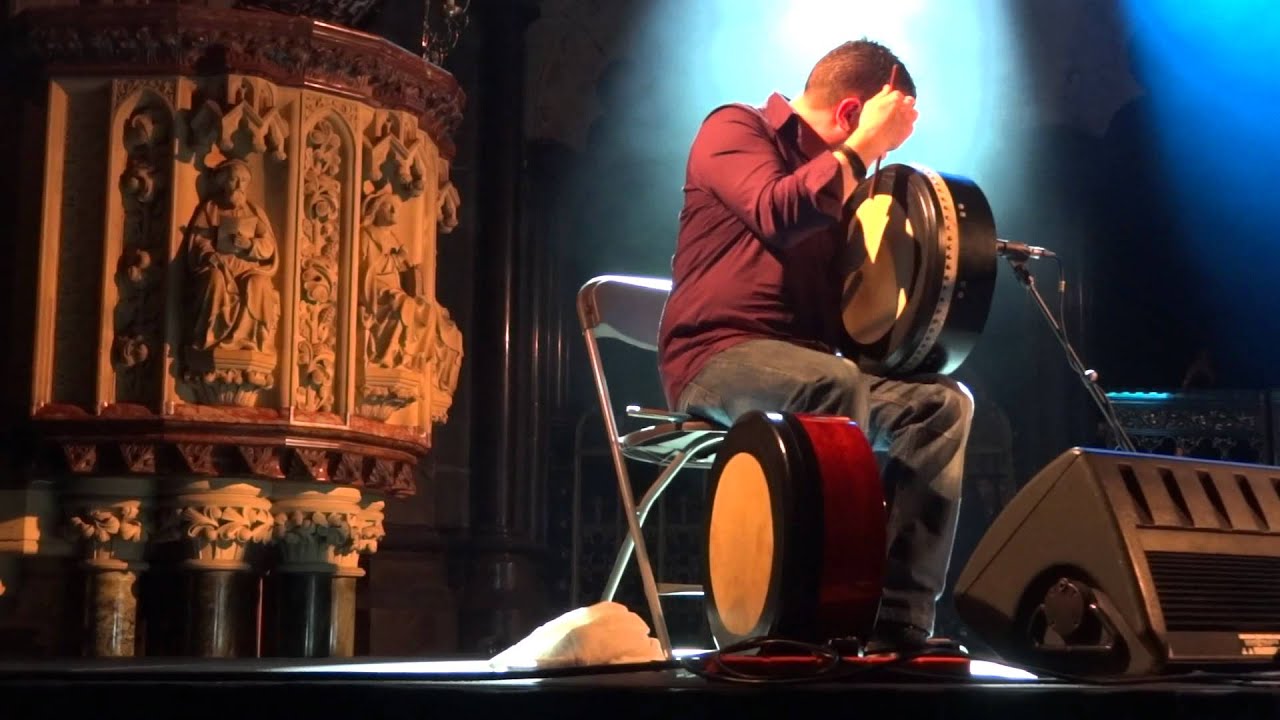 John Joe Kelly Bodhrán Solo - Temple Bar TradFest 2012