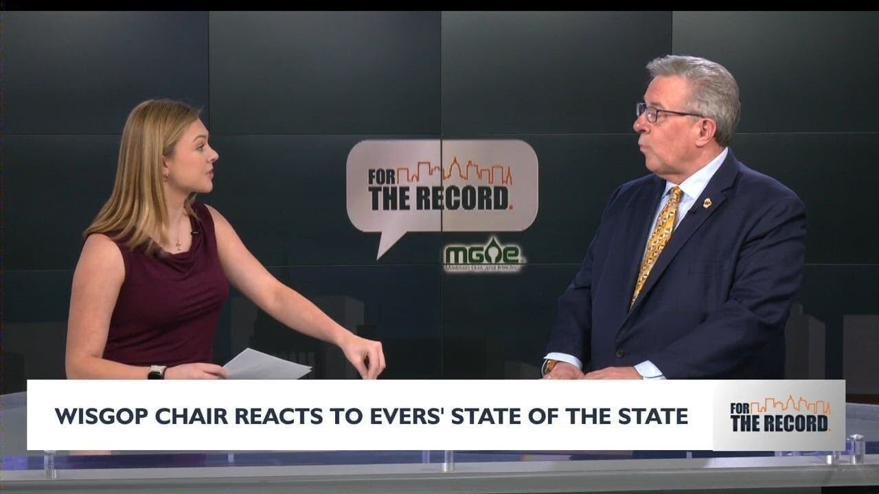 WisGOP chair reacts to Evers' State of the State
