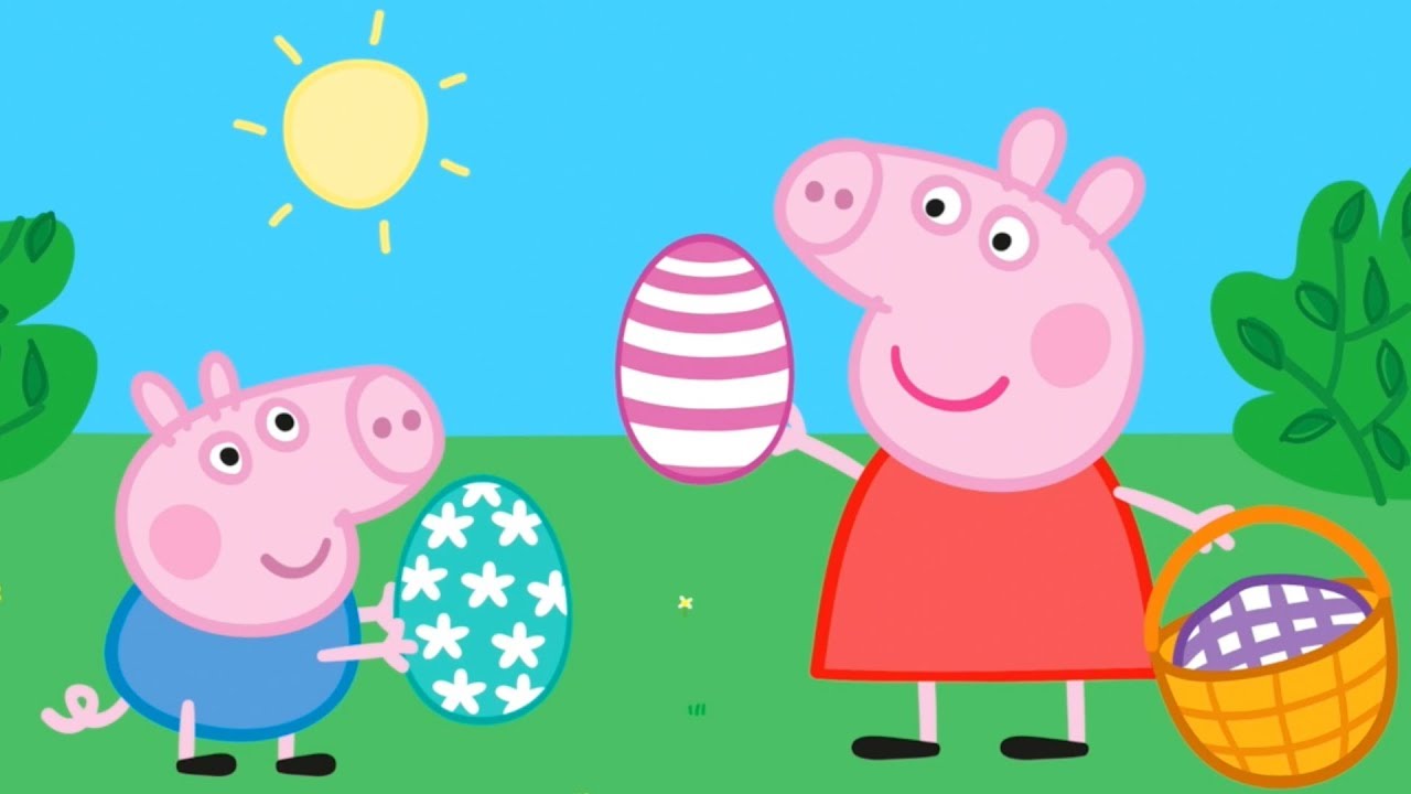 Peppa Pig EASTER EGGS 🐤🥚🐰 Learn with Peppa Pig