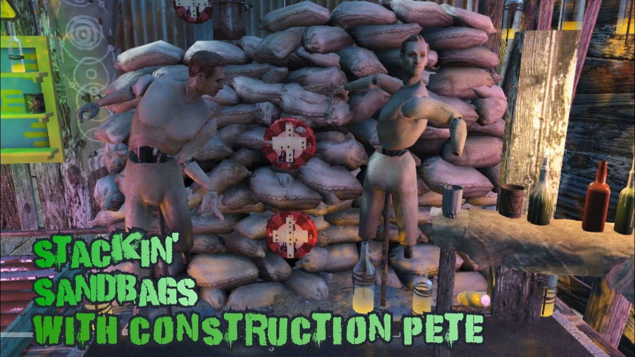 Stackin' Sandbags with Construction Pete
