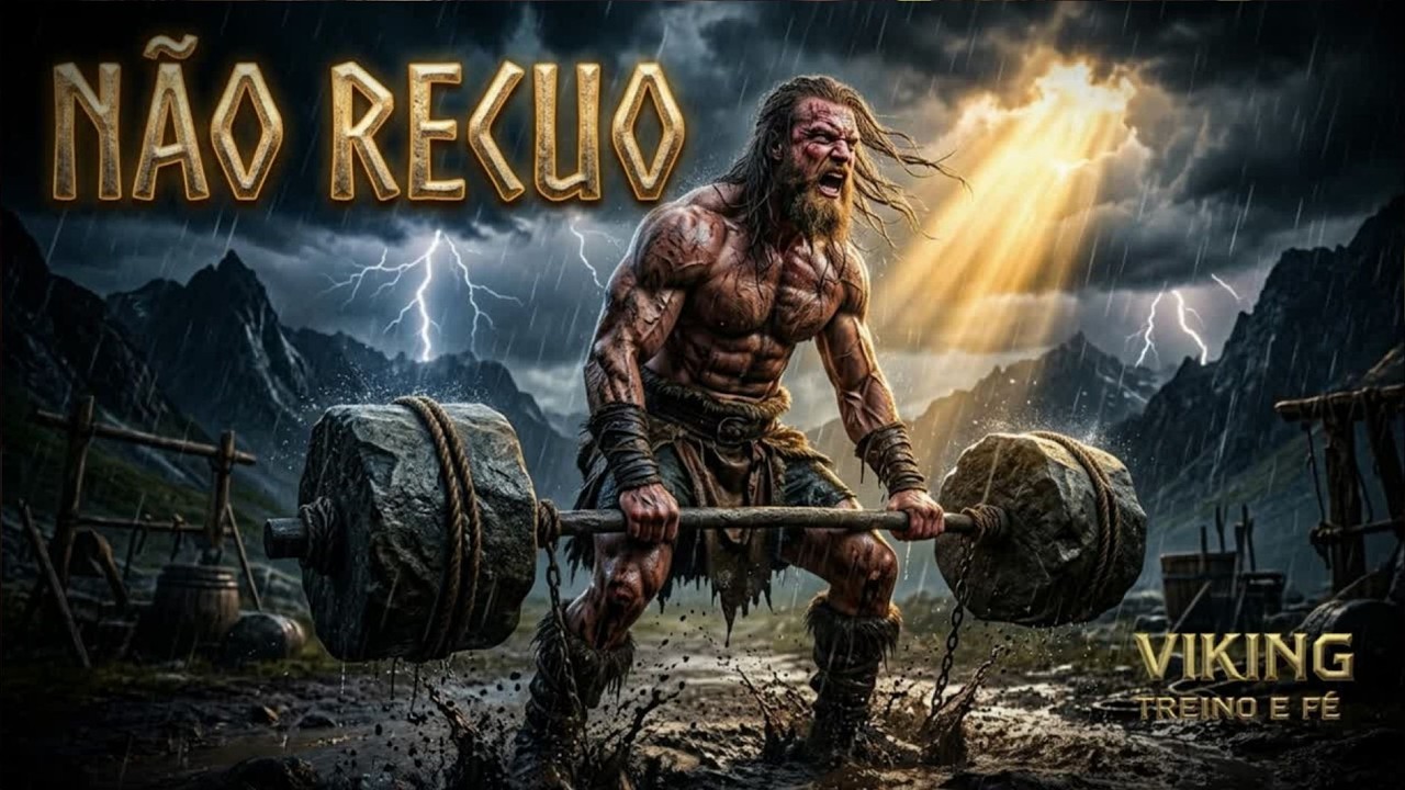 EU NÃO RECUO ⚔️🔥 Trap Viking Gospel Para Treinar (FÉ DE GUERREIRO)
