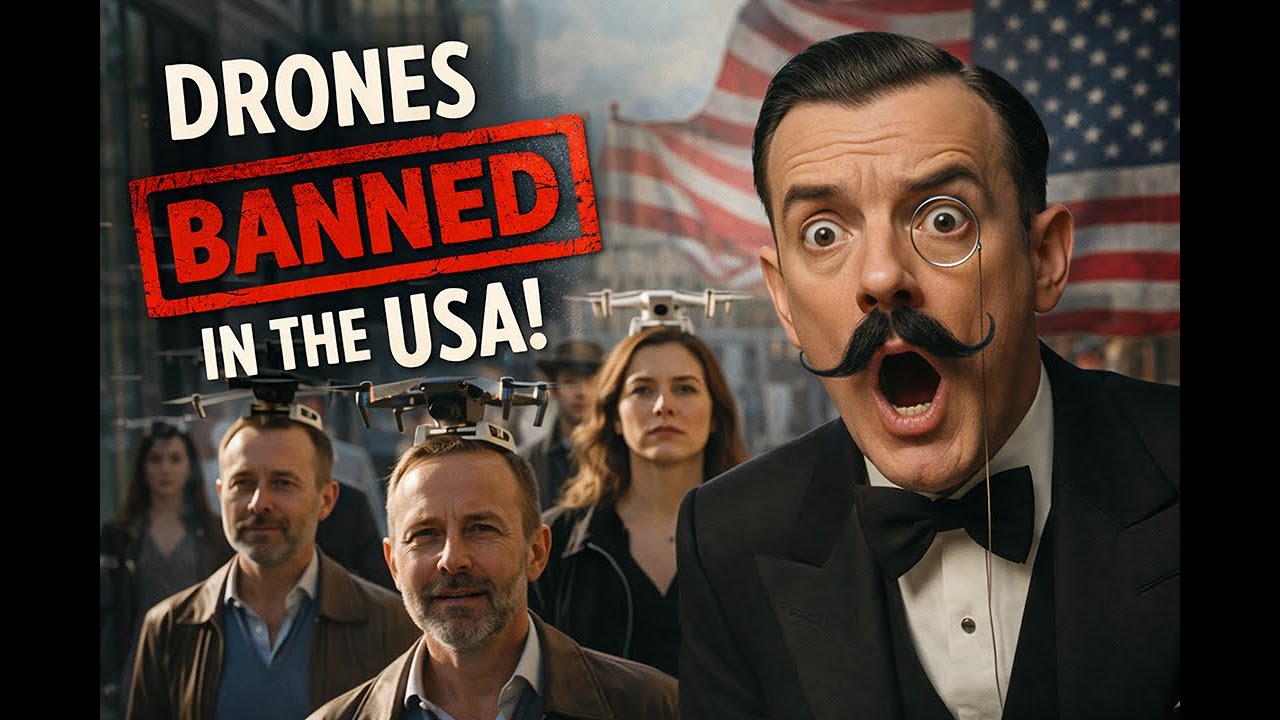 DRONES BANNED IN AMERICA 🇺🇸 | Royston Smythe Explains the Madness