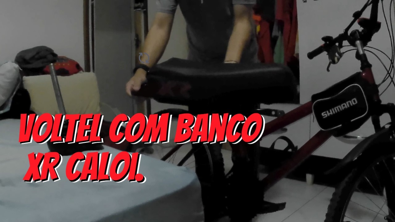 ​NÃO TEVE JEITO! Voltei com o Banco de BILA XR Caloi 🚀   🚲🔥