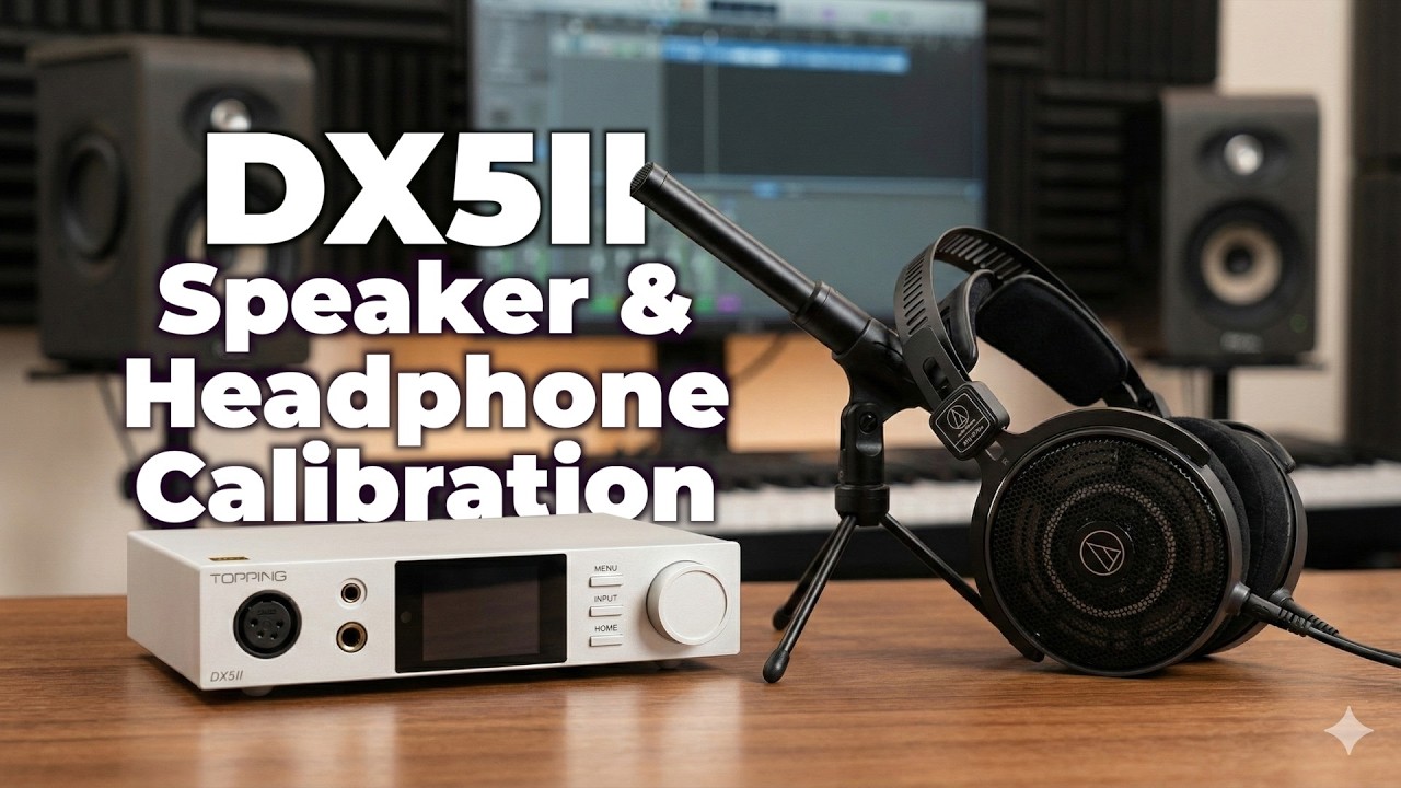Калибровка наушников и колонок с помощью Topping DX5II