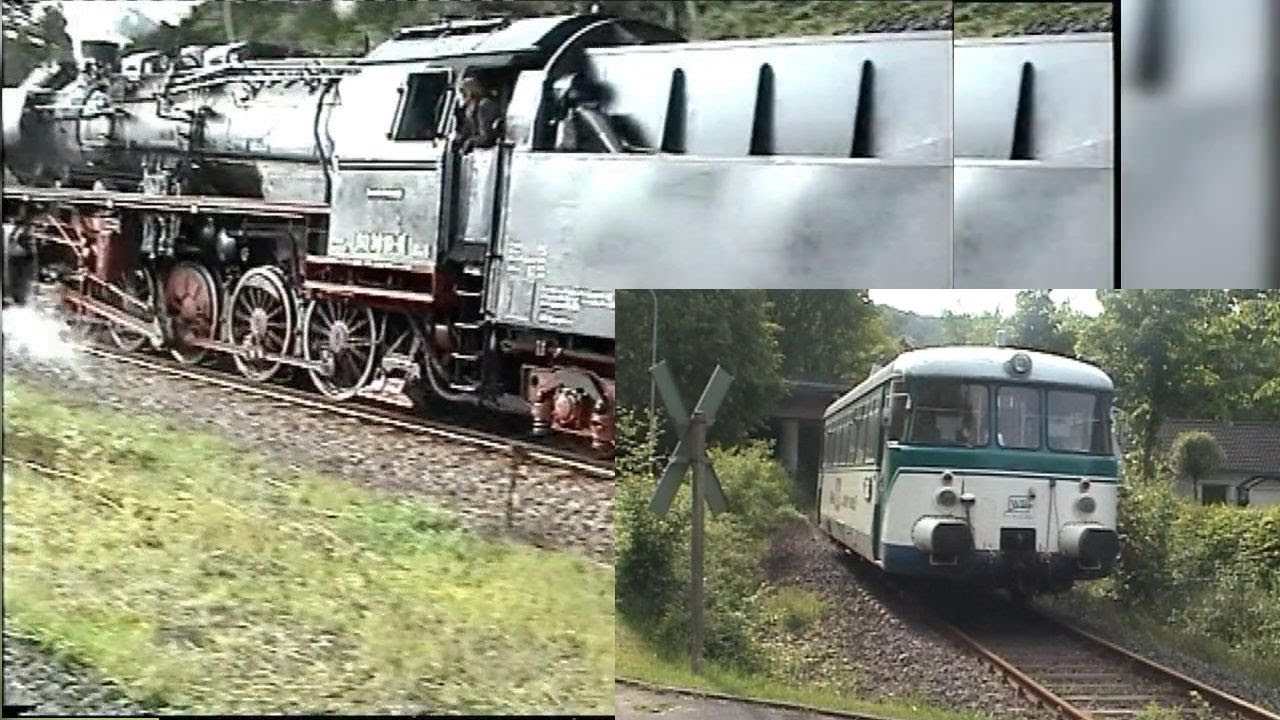 Wiehltalban, Aufnahmen aus Zeitraum 2001 bis 2006 entlang der Strecke