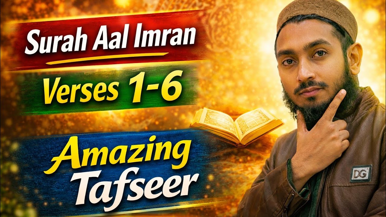 Faith, Truth & Revelation | Surah Aal Imran Tafseer by Muhammad Huzaifa, alamin online