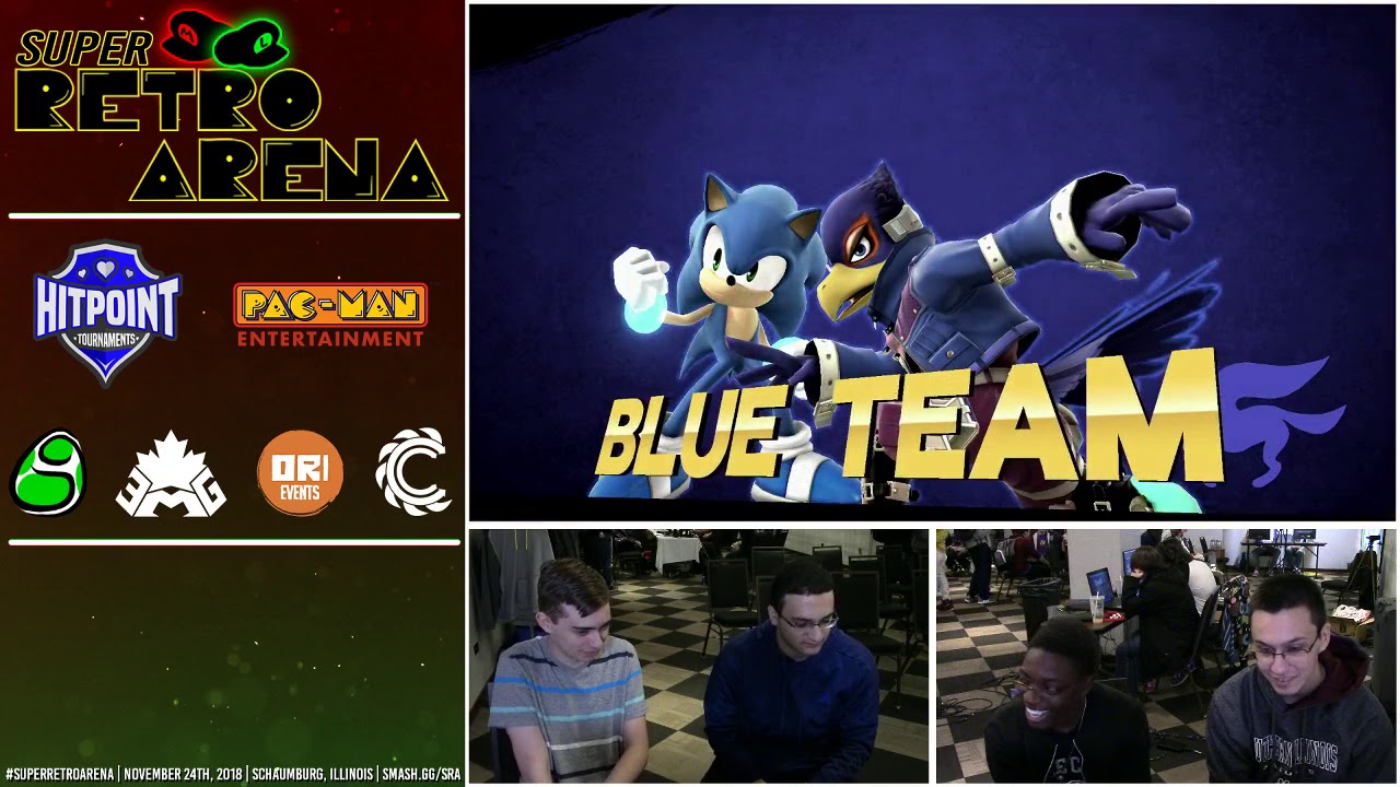 Super Retro Arena: Mastario + CRC | Snapfreeze (Luigi/Lucina) vs Daybreak + CRIT | Hex (Falco/Sonic)
