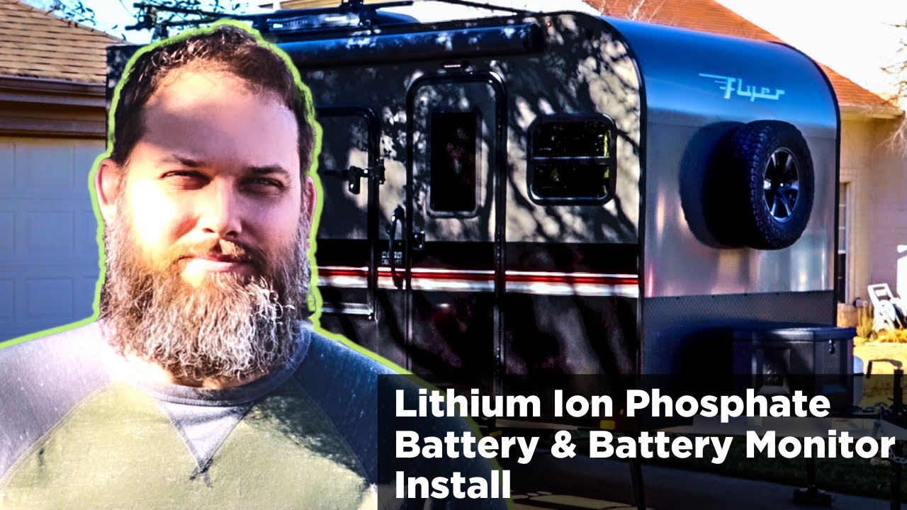 Lithium Ion Phosphate (LiFePO4) Battery and Monitor Install on inTech Flyer Discover