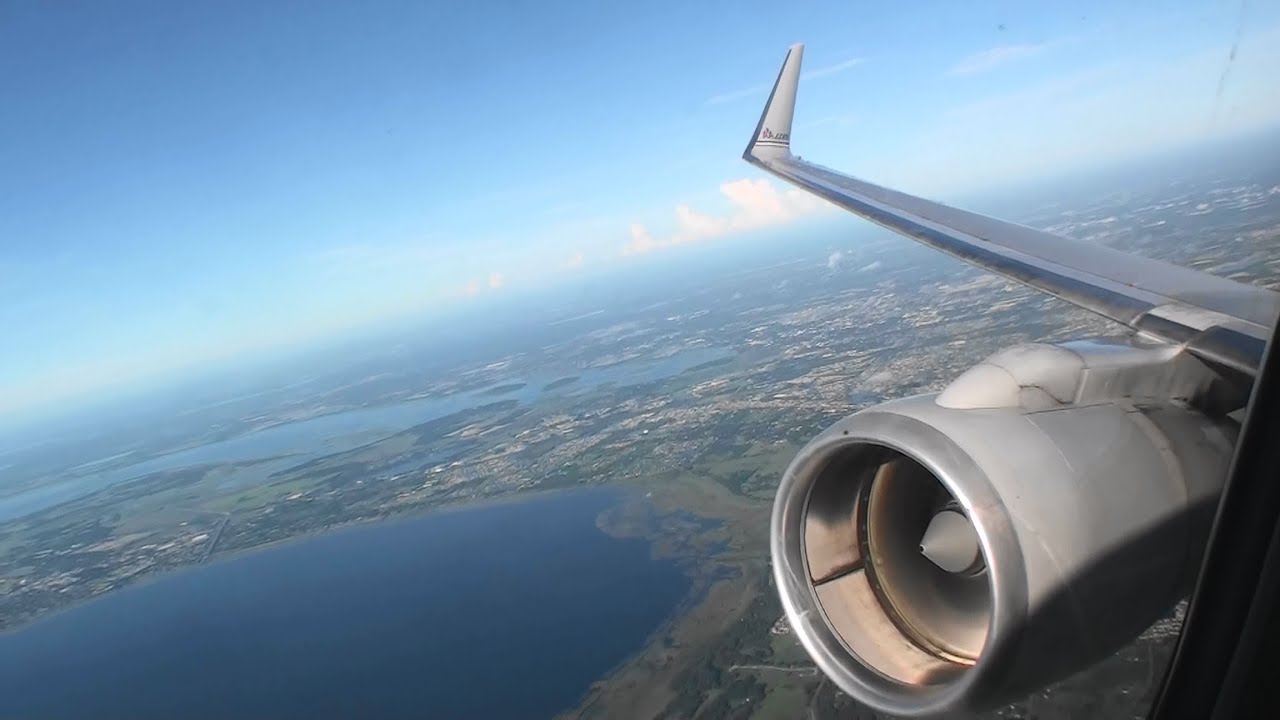 Behold The Mighty 757 Roar!!!  Awesome First Class HD 757 Takeoff From Orlando!!!