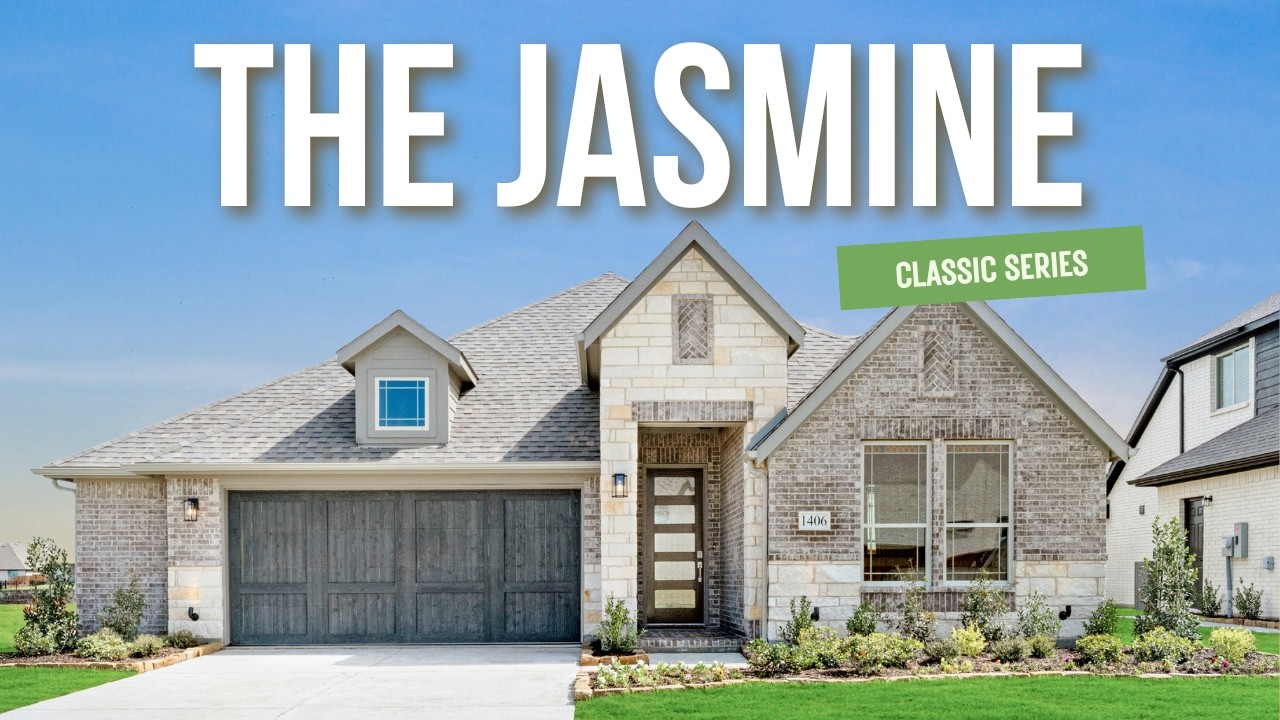 Jasmine Floor Plan | Classic Series | New Homes in DFW | Bloomfield Homes