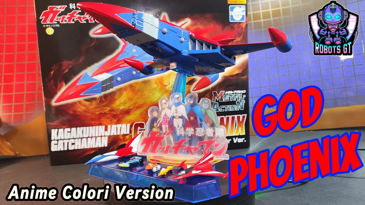 recensione God Phoenix Evolution Toys #gatchaman #anime #manga #toys anime color version