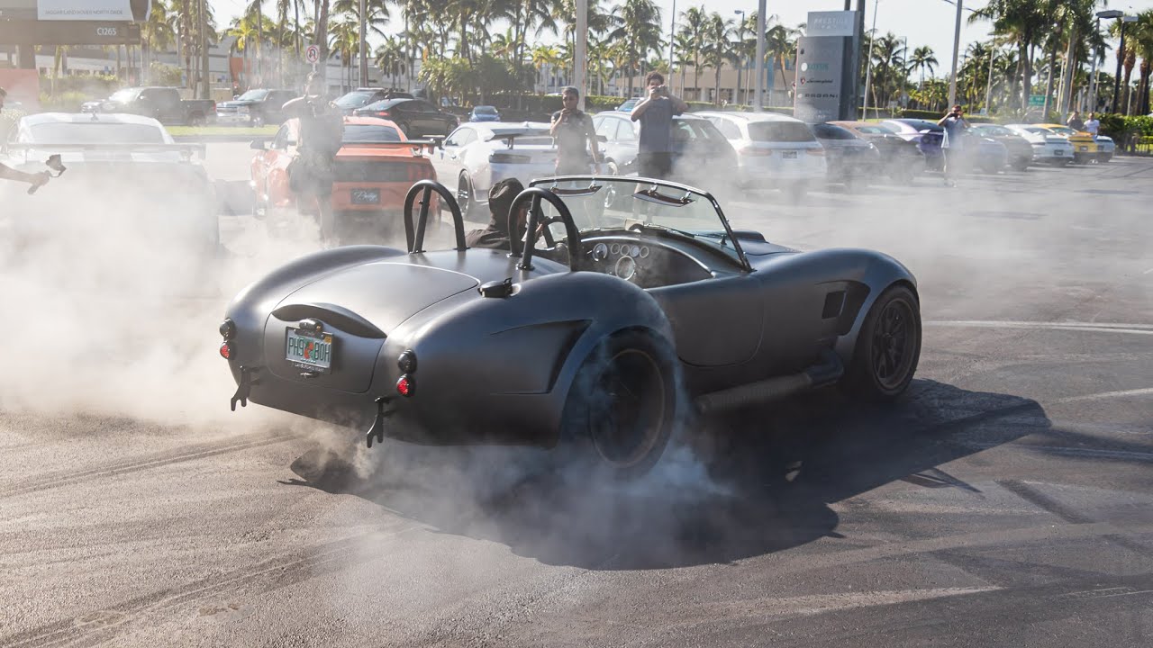 SUPERCAR ACTION at Exotics and Espresso! | Accelerations, Revs, Burnouts, Donuts, and LOUD SOUNDS