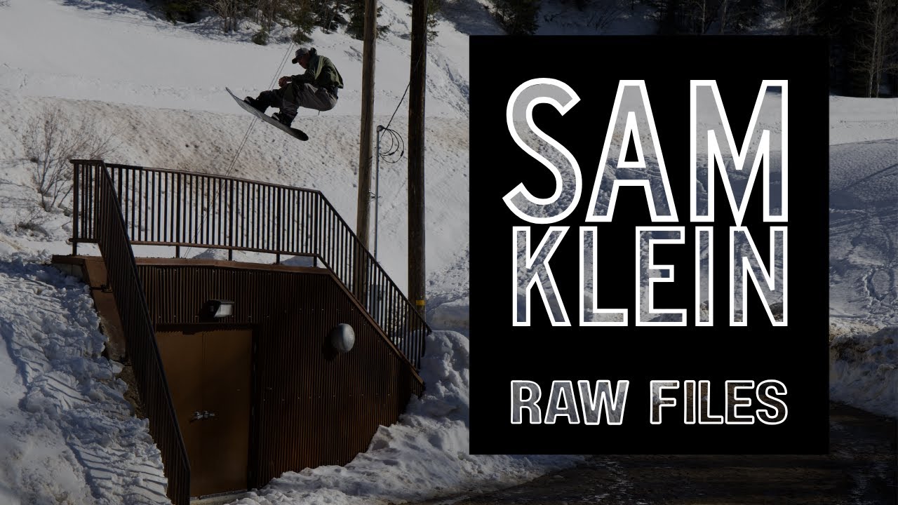 Sam Klein Raw Files (4K) Snowboarding