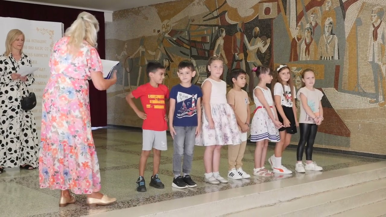 Svečani prijem đaka prvaka u OŠ Olga Milošević u Palanci