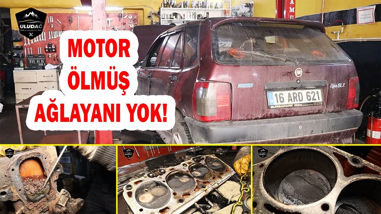 YAĞ KAÇAĞI İÇİN GELDİ MOTOR İNDİRDİK! |FİAT TİPO 1.6 MPİ SİLİNDİR KAPAK CONTA DEĞİŞİMİ | RESTORASYON