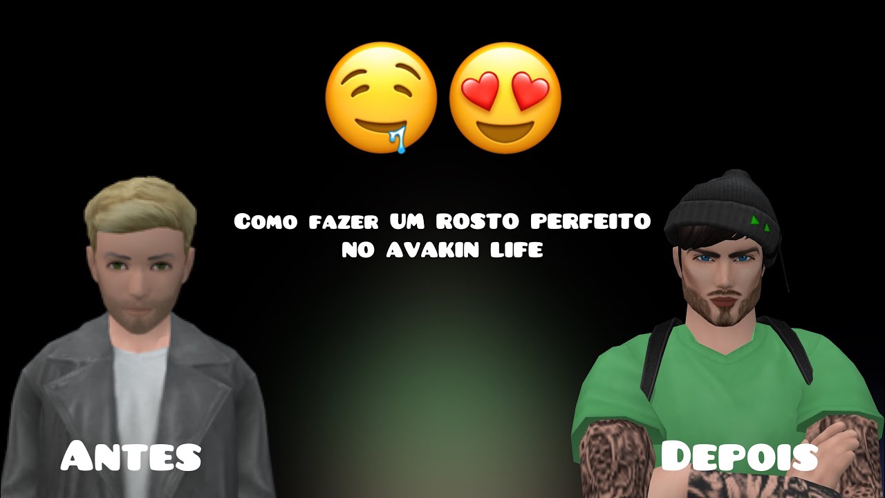 FIZ O ROSTO MASCULINO MAIS BONITO DO AVAKIN LIFE 😱😍/2023 
