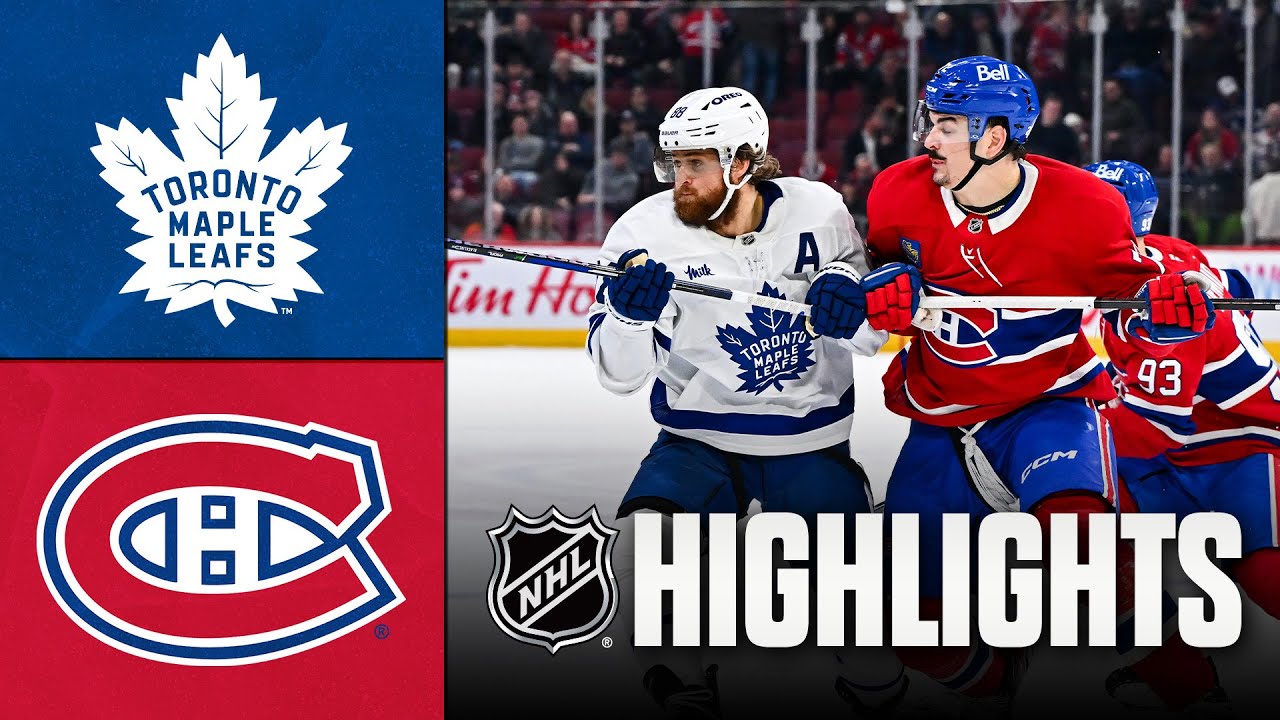 NHL Highlights | Maple Leafs vs. Canadiens | September 25, 2025