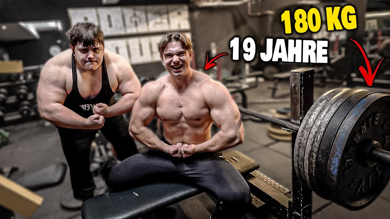 180KG Bankdrückbattle vs „Masse ist Macht" Endgegener!