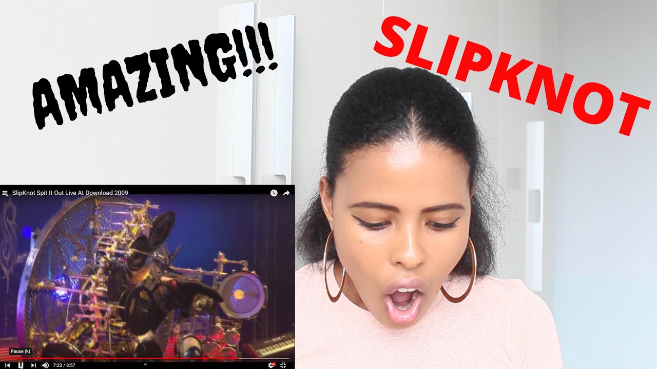 REACTION!!! SlipKnot Spit It Out Live At Download 2009