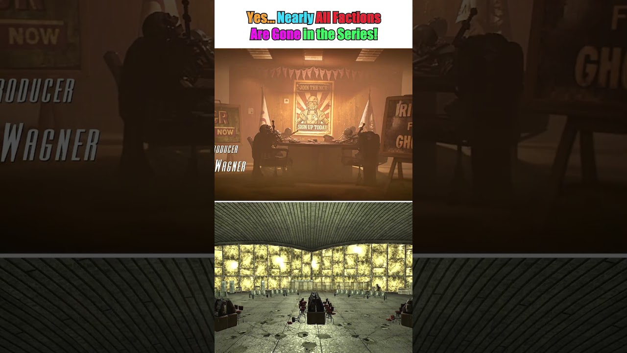 Да... Почти все фракции в сериале исчезли! 