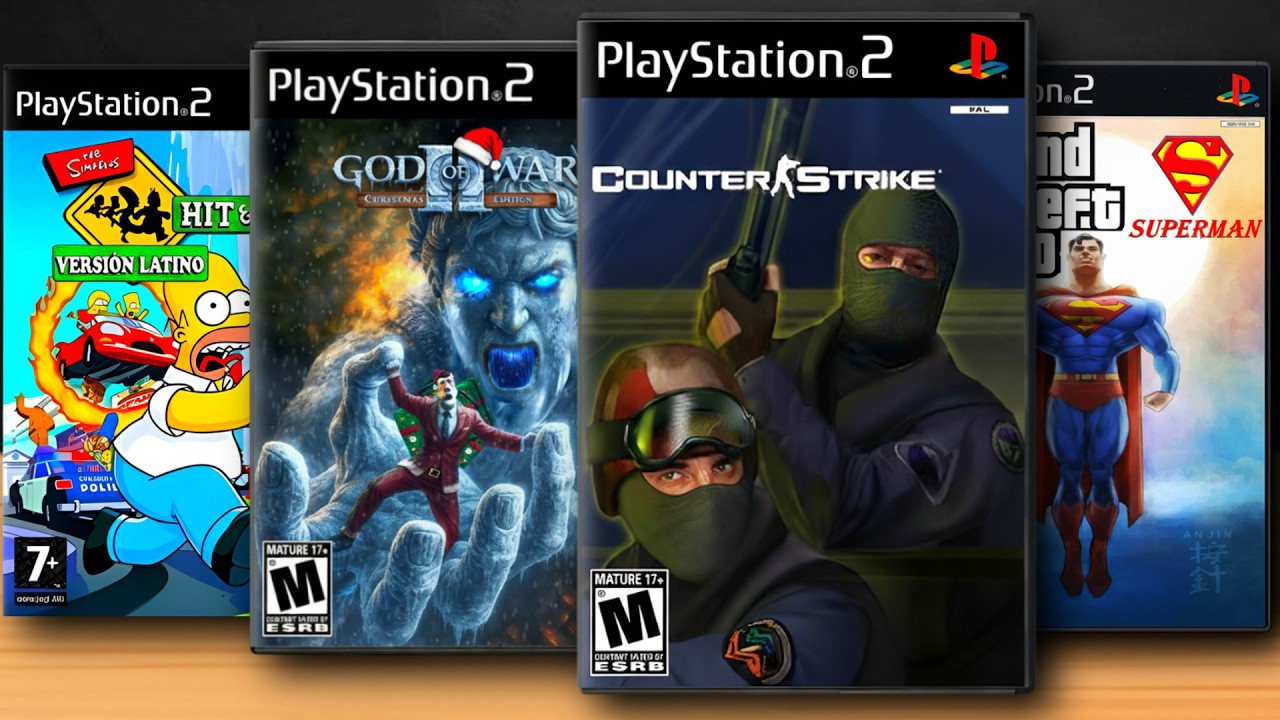 Probé MUCHÍSIMOS MÁS JUEGOS ILEGALES de PS2 ¿Cuál es el más raro?