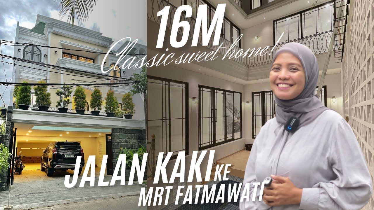 Jalan Kaki ke MRT Fatmawati! Cuma 16M-an Bisa Dapat Rumah se-Mewah ini! Kapan Lagi?