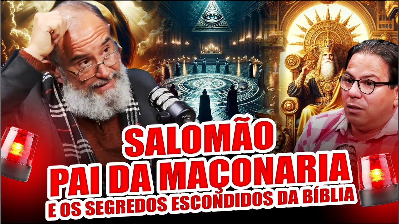 SALOM&Atilde;O FOI O FUNDADOR DA MA&Ccedil;ONARIA? SEGREDOS REVELADOS | PR. CARLOS CARDOZO E DR. ALEX ALVES