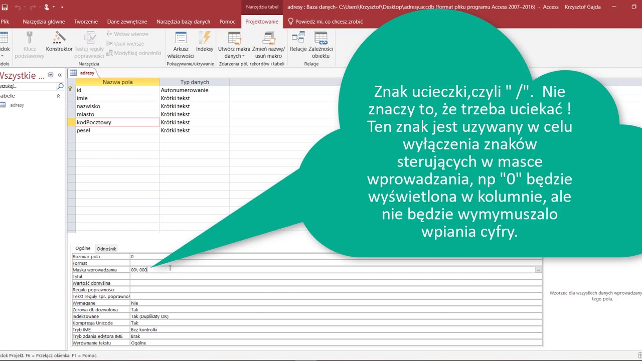 podstawy MS Access