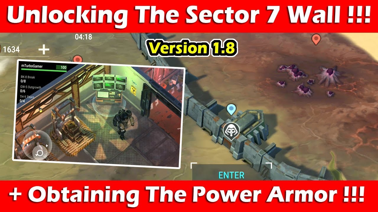 Unlocking Sector 7 Wall + Obtaining The Power Armor (1.8)! Last Day On Earth