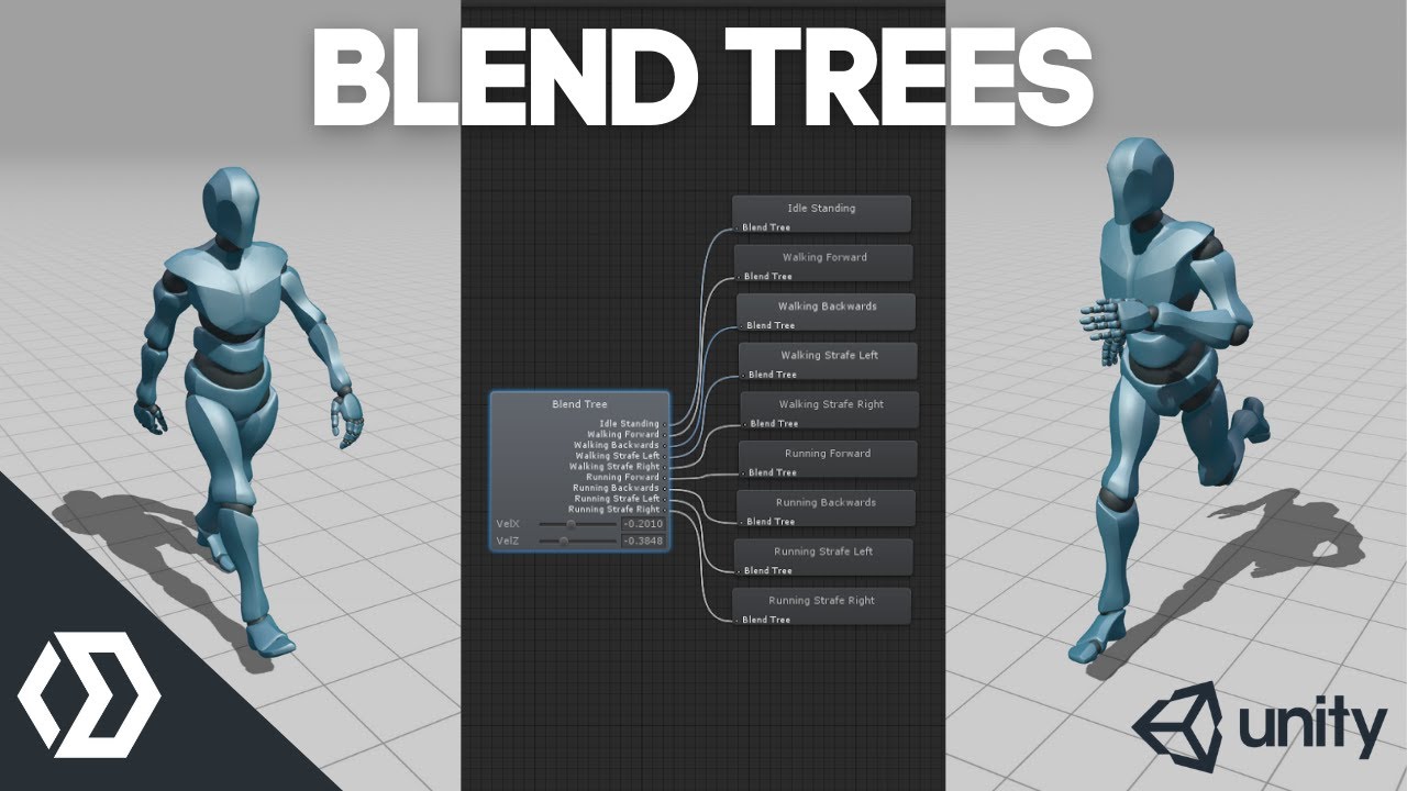 Animación de Personajes en UNITY | Blend Trees