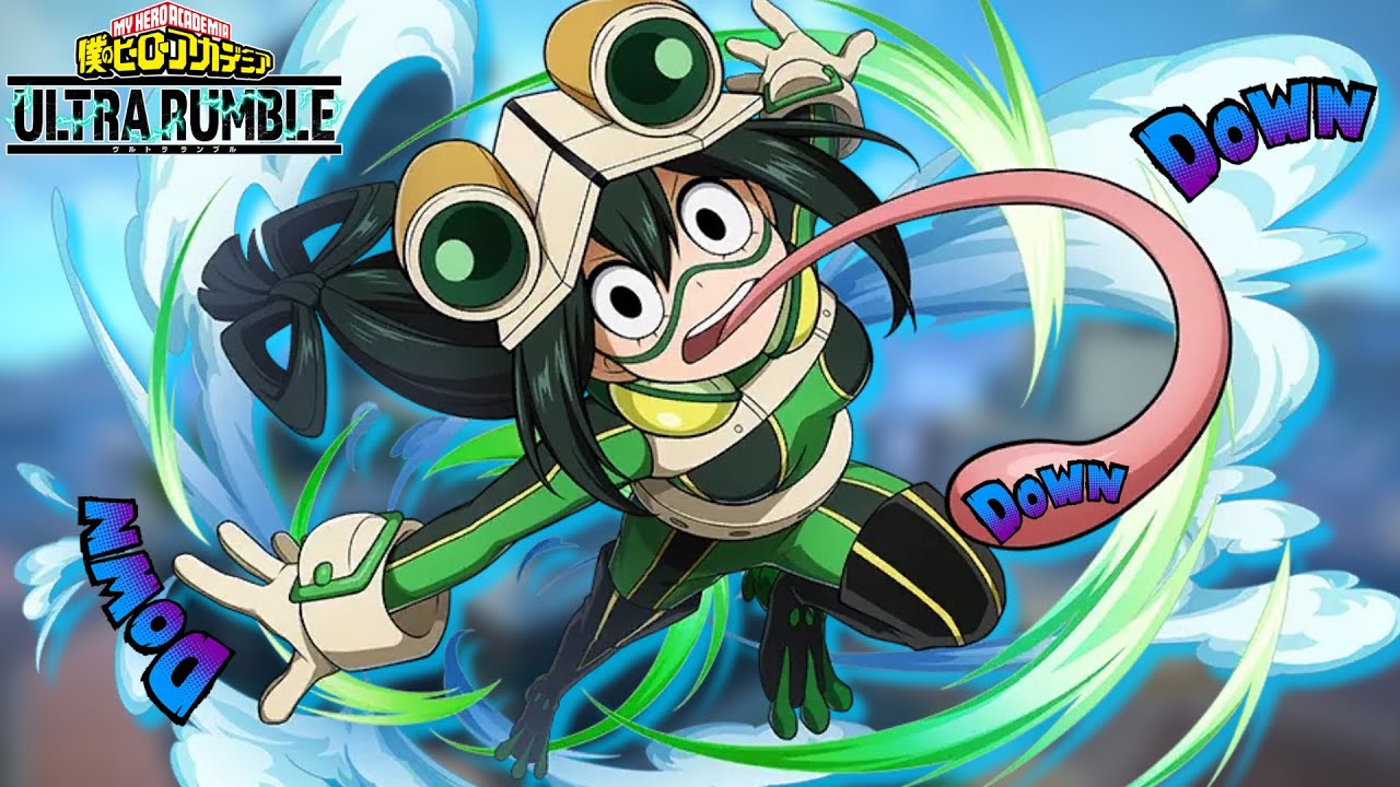 Выполнение мощных комбо с высоким уроном за Цуйю в My Hero Ultra Rumble
