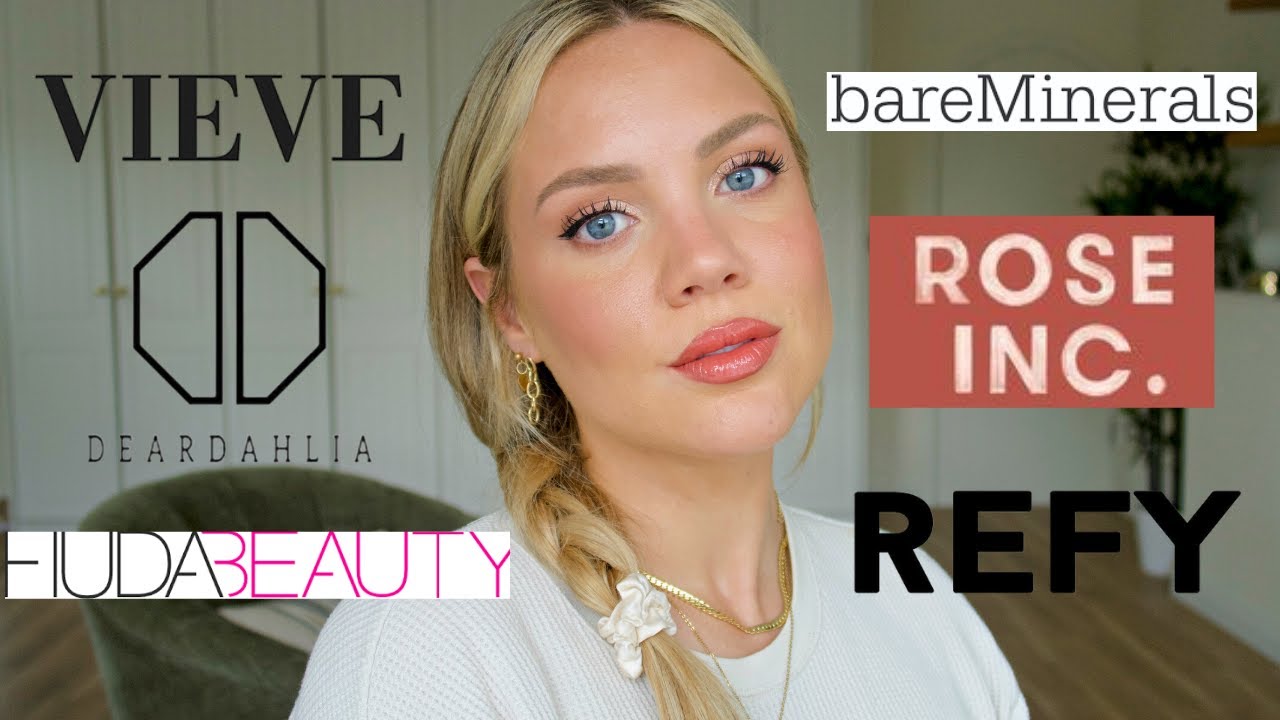 Playing with NEW MAKEUP  | Refy, Vieve, Rose Inc | Elanna Pecherle 2021