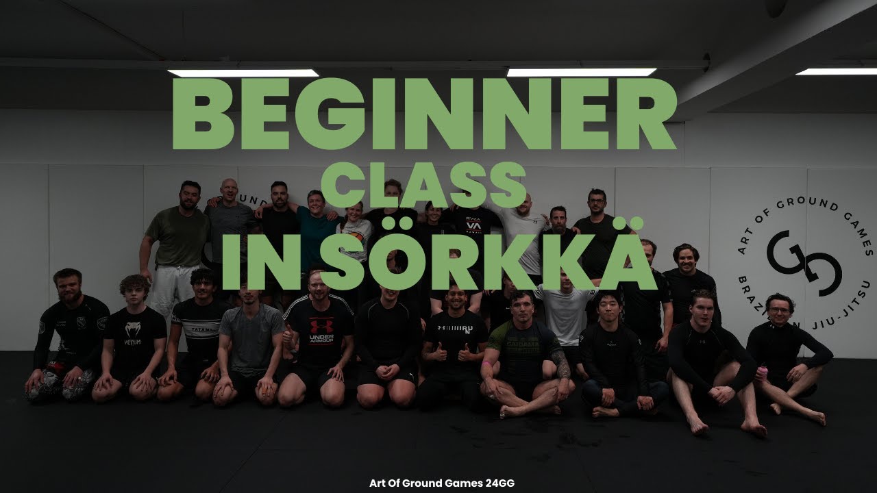 Beginner's BJJ course in AOGG S&ouml;rn&auml;inen | Join Us Today!