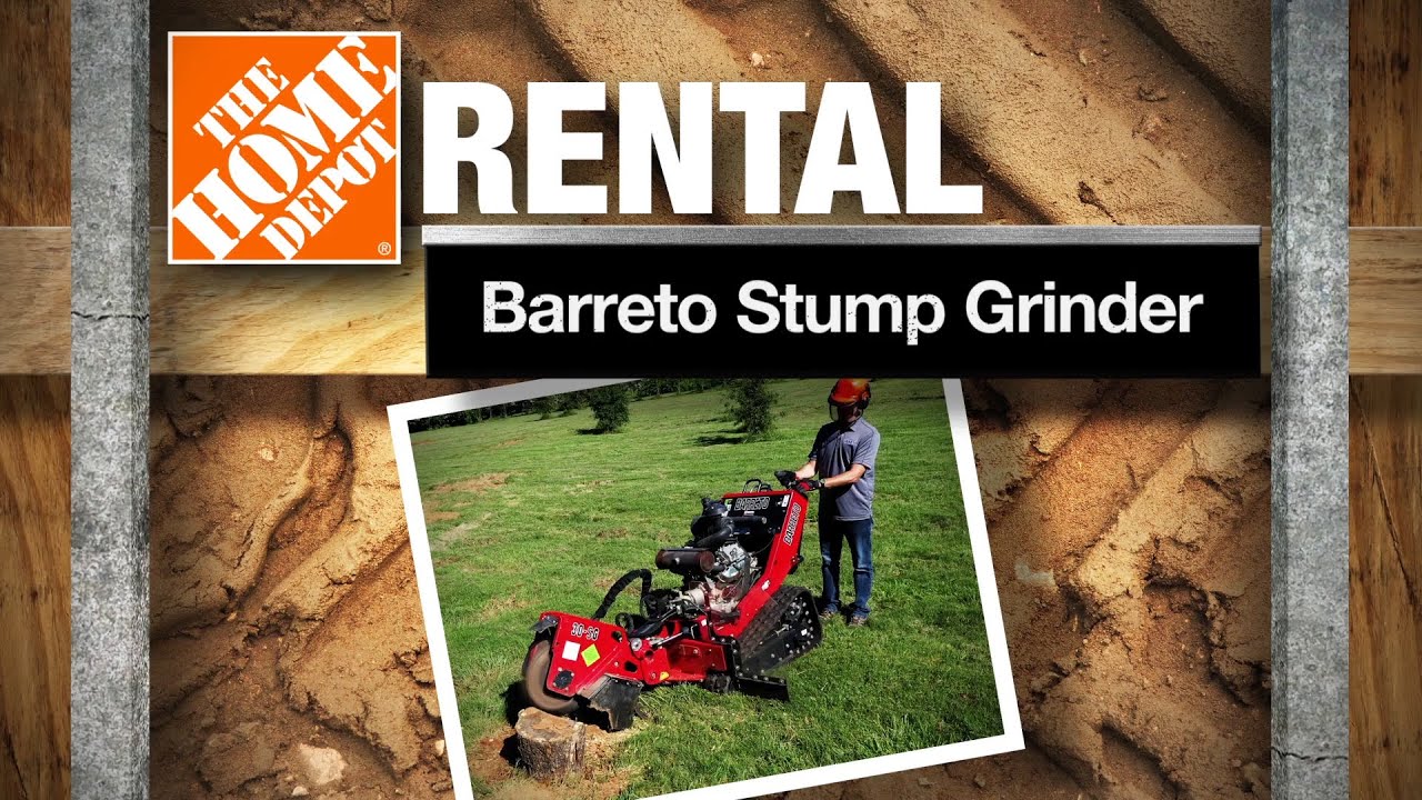 Barreto Stump Grinder | The Home Depot Rental