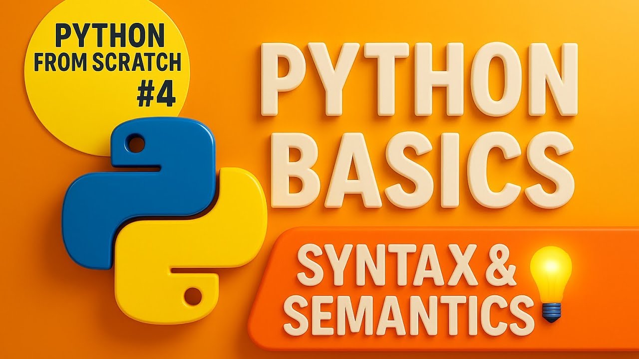 Stop Struggling with Python Syntax 😩 | Learn the Basics FAST!