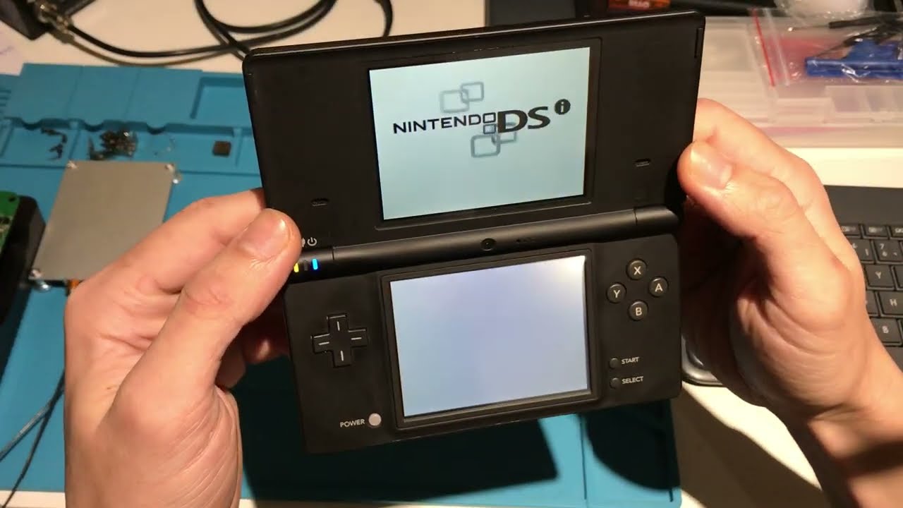 Réparation carte mère Nintendo DSI avec un rare problème de son.