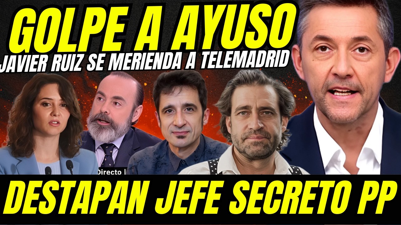JAVIER RUIZ HUNDE A TELEMADRID 