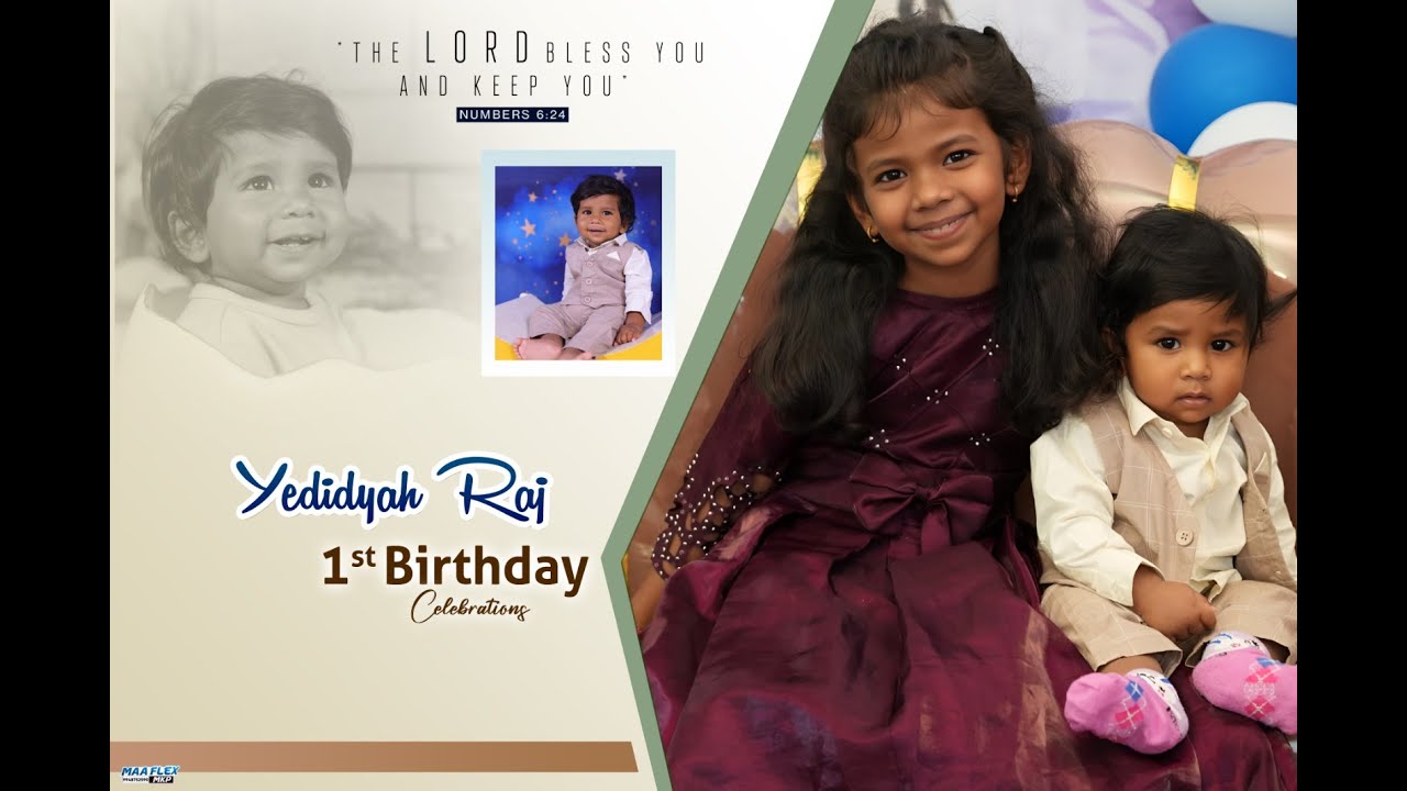 YEDIDYAH RAJ 1st BIRTHDAY \ RAMESWAVARAM \ 24 02 2026
