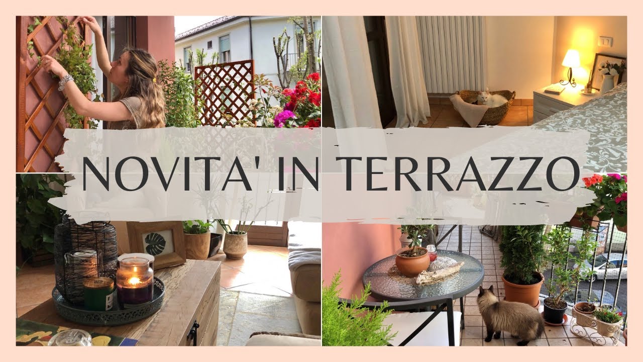 FINALMENTE VI MOSTRO LA NOVITA' IN TERRAZZO | I PROGETTI PER LA SALA