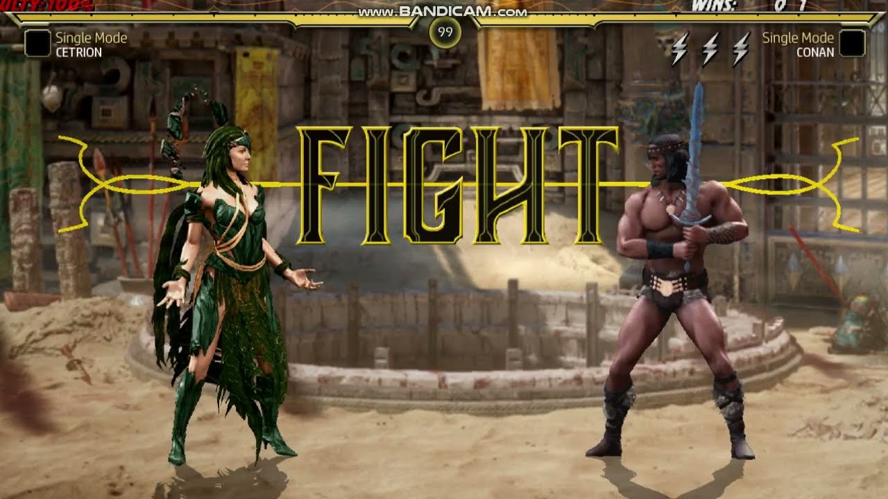 Conan  the barbarian MKP Mugen Mortal Kombat trinity 2.0